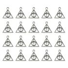  20pcs Alloy Delicate Triangle Pendants Charms DIY Jewelry Making Accessory for