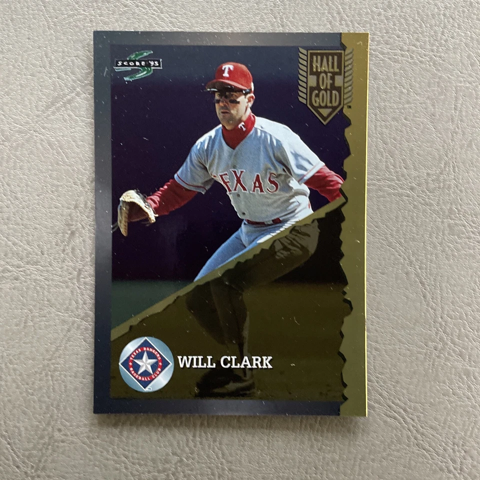1994 Score Hall of Gold Will Clark HG20 Nr. Mt-Mt. Ungraded. Pre-owned.  - Image 1 of 2