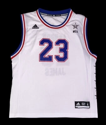 100% Authentic LeBron James 2015 Adidas All Star Game New York Jersey Youth XL - Image 1 of 4