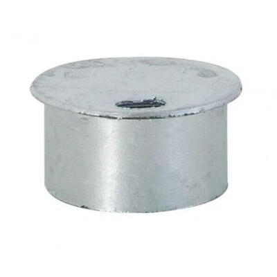 SCHAKE GMBH METALLWARENFABRIK Abdeckkappe für Absperrpfosten Ø76 ohne Verschluss