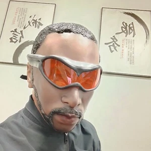 Máscara de látex facial completa Marvel Capitán América Sam Wilson accesorios para disfraces - Imagen 1 de 23