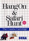 Hang-On And Safari Hunt- Sega Master System Game Only