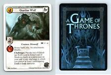 Guardian Wolf #F 61 A Game Of Thrones The Isle Of Ravens 2010 LCG Card