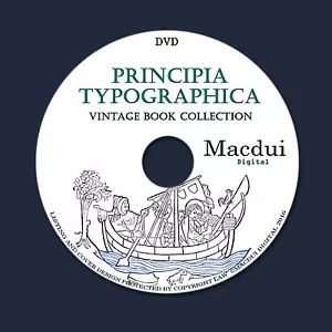 Principia Typographica,Scripture History – 3 PDF eBooks Collection on 1 DATA DVD - Bild 1 von 12