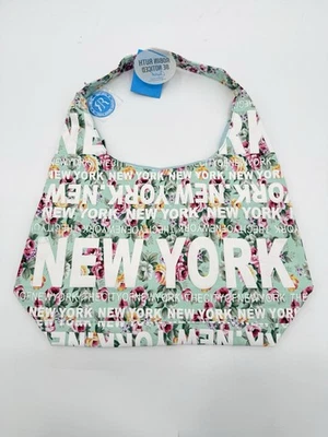NUEVO Bolso de Hombro Hobo Robin Ruth Nueva York Estampado Floral Bolsillo con Cierre de Cremallera Foto 1 de 4
