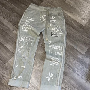 LOOK MODE ITALY JEGGING ONE SIZE MAGNOLIA STYLE PANTS - Fit 6-10 IMO EUC - Picture 1 of 11