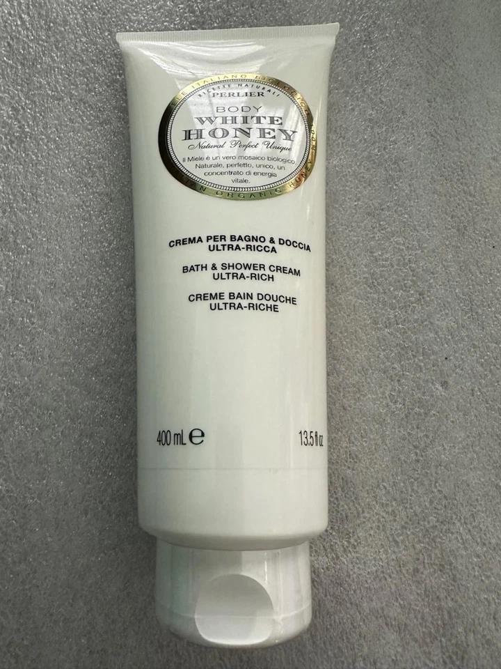 Crema de baño corporal de almendra blanca Perlier gel jabón líquido 13,5 onzas sellado Foto 1 de 1
