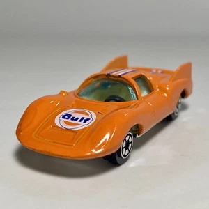 Yatming #1020 Porsche 910 Gulf Orange 1:64 Diecast Car Made in Hong Kong - Picture 1 of 15