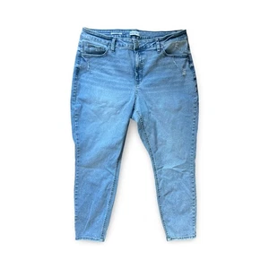 Ava & Viv Damen 18 Blue Denim Jeans Skinny High Rise Stretch Denim Hose - Bild 1 von 9