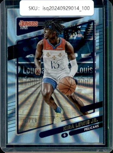 2021 Panini Donruss BK Kira Lewis Jr. /60 Base Holo Light Blue Laser #18 - Picture 1 of 2
