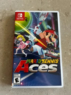 Mario Tennis Aces (Nintendo Switch, 2018 - Nintendo) CIB, Tested and Works! - Image 1 of 3