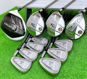 Ladies TaylorMade Club Set 1W 5W 7W 4H 5-9i Pw Sw 11pc Women Graphite RH Golf - Picture 1 of 9