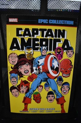 Marvel Epic Collection Capitán América Volumen 11 Sturm Und Drang TPB NUEVO Foto 1 de 3