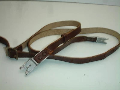 Rollei Rolleiflex Leather Shoulder Strap With Scissors Clasps - Image 1 of 4