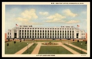Postcard New Post Office Building, Minneapolis, Minnesota - Picture 1 of 2