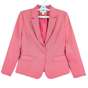 Blazer Liz Claiborne Para Mujer Kate Metálico Frozen Berry Rosa Forrado 4P Nuevo con Etiquetas $98.00 - Imagen 1 de 12