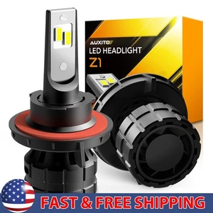 AUXITO H13 Super White 20000LM Kit LED Headlight Bulbs High Low Beam Combo 2 - Picture 1 of 11