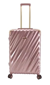 Marcy McKenna 26" Hamptons Hardside Case Luggage with Multi Pockets -Rose - Picture 1 of 5