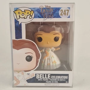 Funko POP! Disney - Beauty And The Beast - Belle (Celebration) #247 & Protector - Picture 1 of 7