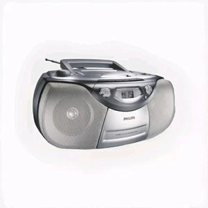 Philips AZ1003 Radio CD Cassette Sound Machine Boombox - Picture 1 of 12