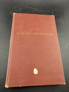 GEMS AND GEM MATERIALS Henry Kraus 1947 HC - Imagen 1 de 6