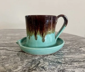 Ceramic Bacon Cooker 6 To 8 Slices At A Time McNeill’s Pottery NC Signed SBX0021 - Picture 1 of 6