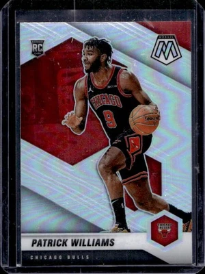 2020-21 Mosaic Patrick Williams RC Silver Rookie #206 Bulls - Image 1 of 2