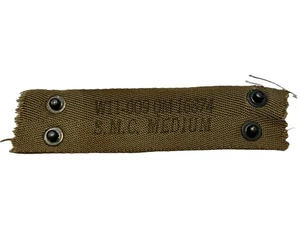 Original WWII U.S. ARMY M-1 HELMET LINER NAPE STRAP Made by C.S.C. Sz MEDIUM - Picture 1 of 6