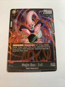 dragon ball super fusion world ultra limit Fb04-093 Majin Buu :evil Super Rare  - Picture 1 of 10