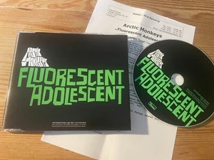 CD Pop Arctic Monkeys - Fluorescent Adolescent (1 Song) Promo DOMINO sc Presskit - Bild 1 von 2