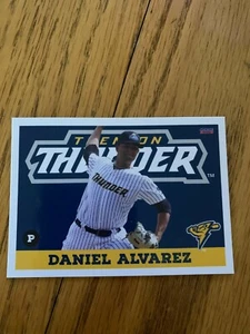 Daniel Alvarez 2019 Trenton Thunder Team Card - Picture 1 of 1