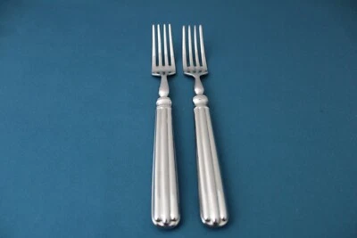 2 Salad Forks Pottery Barn TOULOUSE 18/10 Stainless Portugal 7 5/8" - Image 1 of 4
