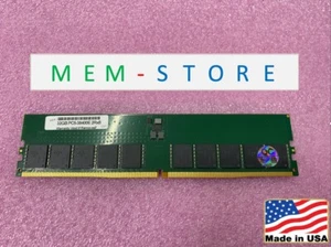 32GB DDR5-4800MHz ECC UDIMM RAM AXG1075101990/1 Replacement Memory - Picture 1 of 6