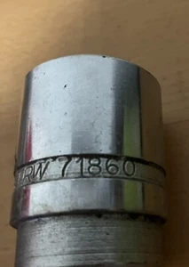 3/4" Drive x 1-5/16" Standard  12 Point Chrome Socket TRW 71860 - Picture 1 of 7