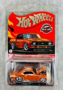 🇺🇸🇺🇸🇺🇸Hot Wheels RLC 1969 Chevy Camaro SS Orange H16🇺🇸🇺🇸🇺🇸 - Imagen 1 de 8