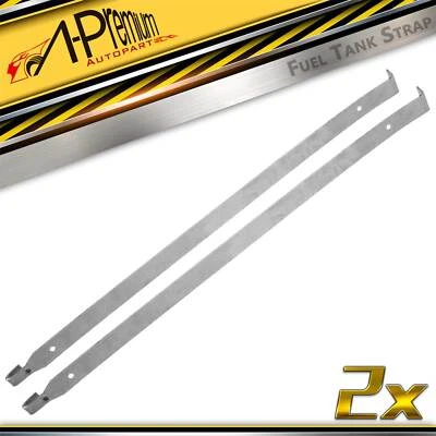 Correa de tanque de combustible 2 piezas para Chevrolet Corvette 1963 1964 1995 1966 1967 1968 1969 Foto 1 de 4