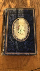 SCOTT'S POETICAL WORKS - NIMMO'S POPULAR POETS - KEELEY HALSWELLE - 1877 - Picture 1 of 7