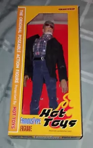 Figura muñeca Hot Toys Famous Type George Lucas 2000 12"" rara sin usar, en caja - Imagen 1 de 7