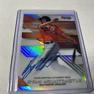 Ryan Mountcastle Autograph 2017 Bowman's Best RC Refractor ORIOLES - Picture 1 of 8