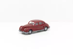 WIKING VOITURE BMW 501 ROUGE BORDEAUX - ECHELLE H0 1/87 - Foto 1 di 5