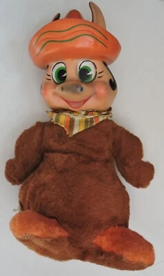 De colección Knickerbocker Hanna Barbera Dibujo Rápido McGraw Baba Looey Peluche Cara de Goma Foto 1 de 4