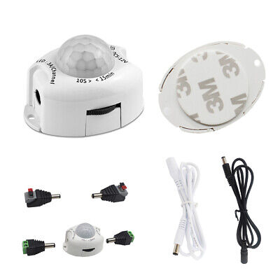 5-24V LED Infrared PIR Motion Sensor Movement Detector Automatic On/off Switch • 3£