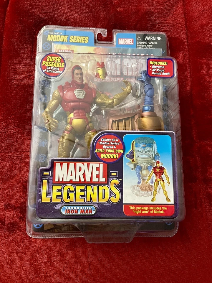 THORBUSTER Iron Man Marvel Legends Comics 6 Inch Figure MODOK 2006 ToyBiz