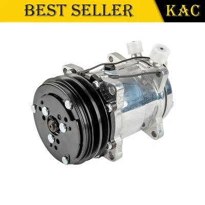 AC A/C Compressor W/Clutch For 1988-1989 Mercury Tracer 1986-1987 Jeep Cherokee - Image 1 of 4