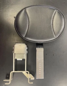 Indian Motorcycle Rider Backrest Chieftain Roadmaster Springfield Chief Black - Picture 1 of 10