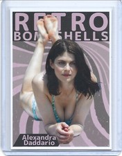 Alexandra Daddario Pretty Women Customs Retro Bombshells Trading Card