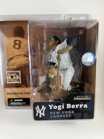 McFARLANE SPORTS PICKS COOPERSTOWN SERIES 1 YOGI BERRA NY YANKEES CAP VARIANT Cover