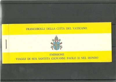 VATICAN  1982 Travels of John Paul II  1st BOOKLET -MNH - Image 1 of 2