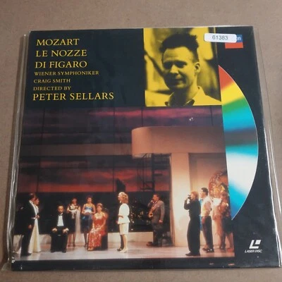 Mozart Le Nozze Di Figaro Peter Sellers Laserdisc Ld Movie — 第 1/2 张图片