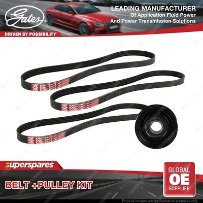 Gates Belt & Pulley Kit for Hyundai Getz TB 1.6L 77kW G4ED 2002-2005 - image 1 of 2